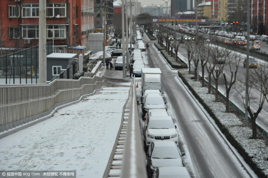 大雪覆盖北京