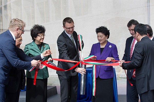 Chinese Vice Premier attends groundbreaking ceremony for TCM