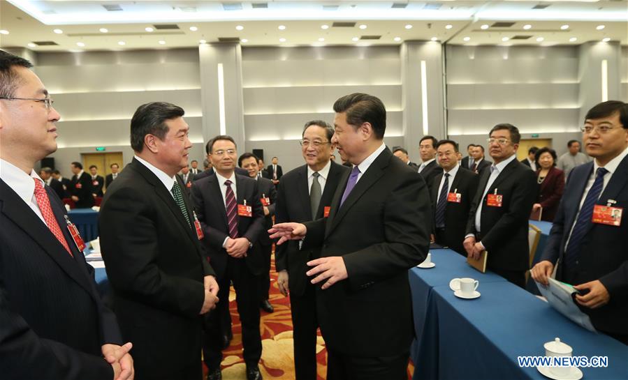 Chinese leaders join panel discussions with political adviso