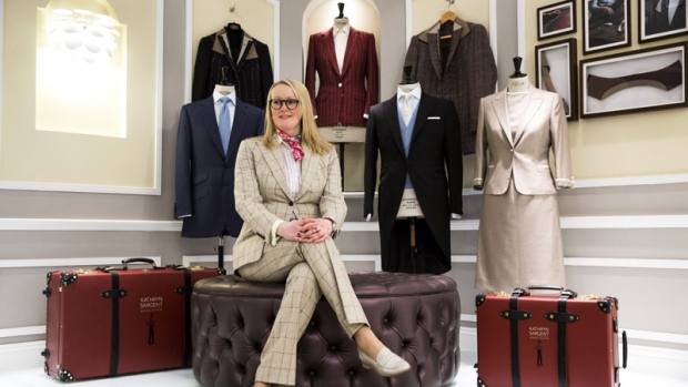 1st female master tailor opens shop on Savile Row