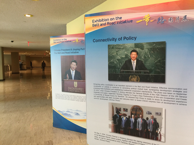 Photo exhibition on Belt and Road Initiative opens at UN hea