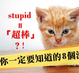 【别落伍了】stupid竟然也有「超棒」的意思，你一定要知道的8个流行说法！