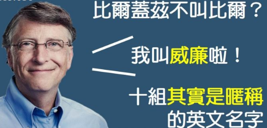 原来比尔盖兹的真名不是比尔？ 10 组最常被误会，但其实是昵称的英文名字！