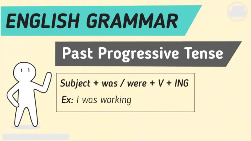 过去进行时/进行时（示例和解释）| 英语语法